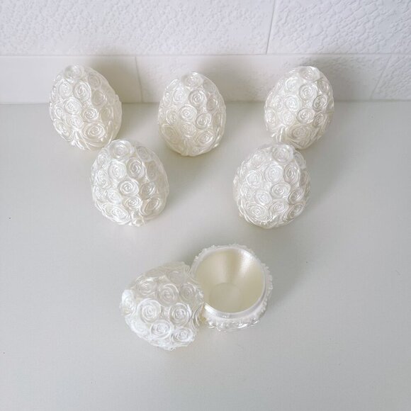 Rose-Covered Easter Eggs โ Handcrafted Party Favors, Spring Decor, Wedding Gifts - Picture 12 of 12